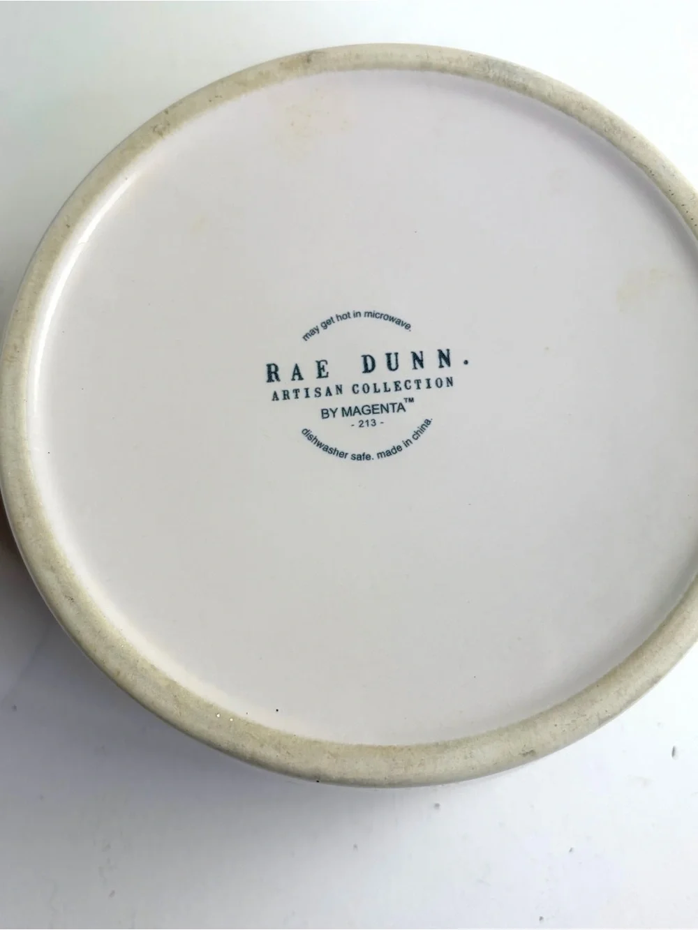 Rae Dunn Good Dog & Slurp Ceramic Dog Bowls Bundle Set of 2 Farmhouse
